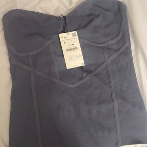 Zara bustier top